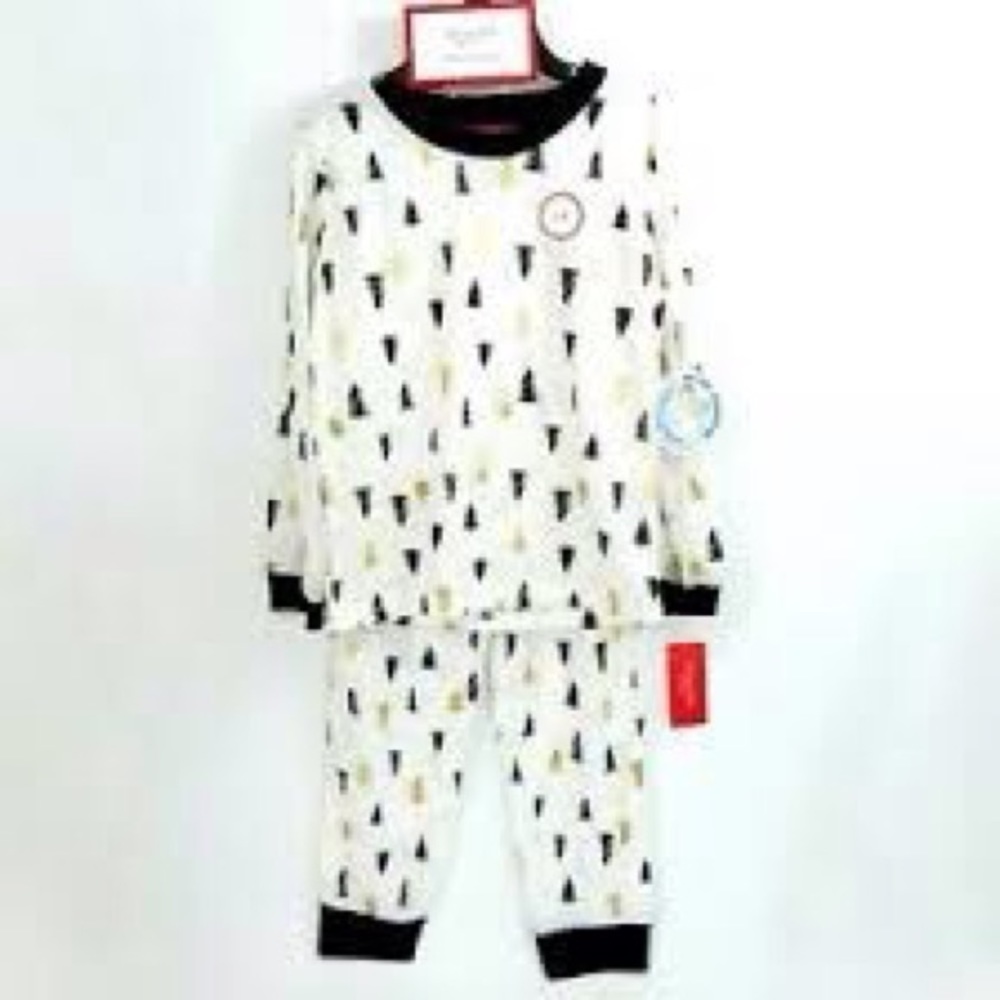 Family Pajamas Kidś Matching Tree-Print Pajamas